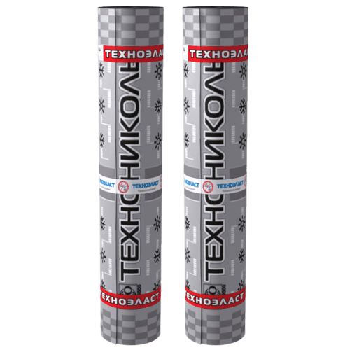 Рулонная кровля Технониколь Техноэласт ЭКП 1x10 м сланец серый