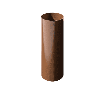Труба Verat коричневый глянец 1,5 м