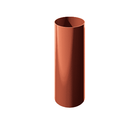 Труба Verat красный глянец 1,5 м