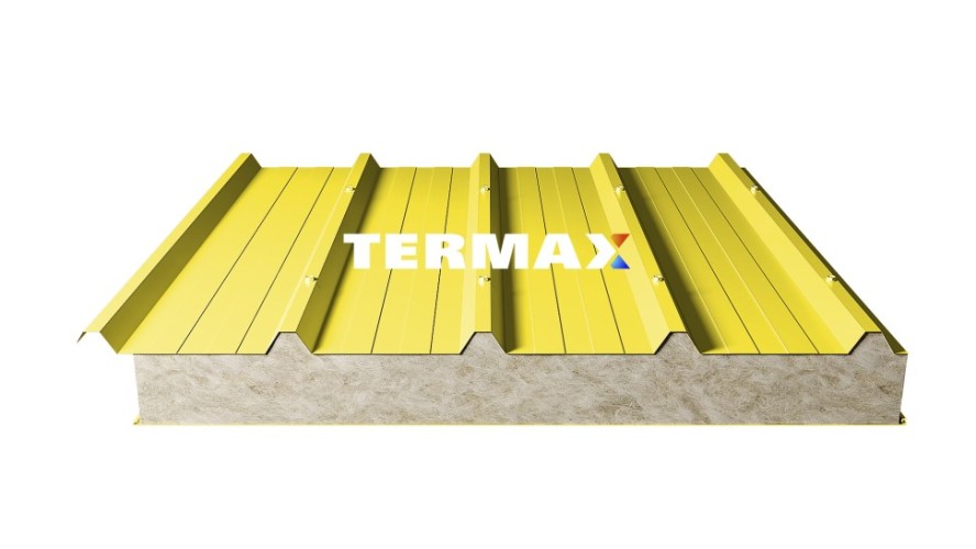 Кровельные сэндвич-панели Минвата 80 мм