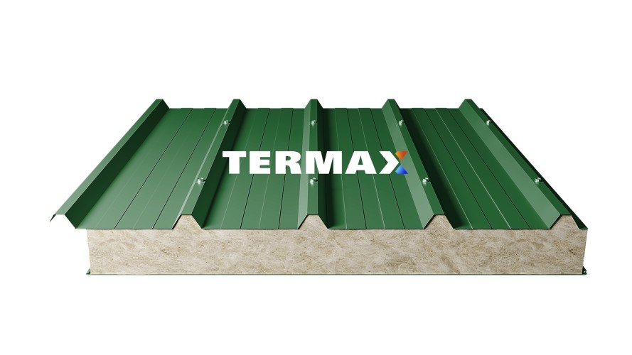 Кровельные сэндвич-панели Минвата 100 мм