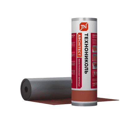 Рулонная черепица Мини красная