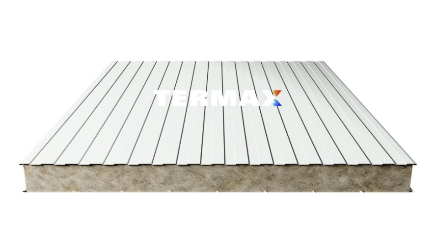 Стеновые сэндвич-панели Минвата 80 мм