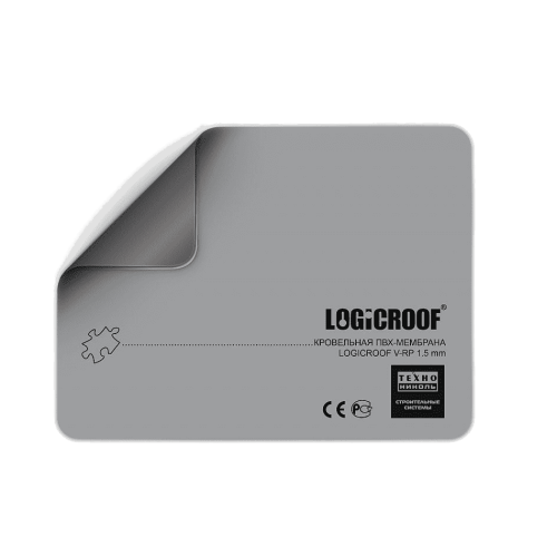 ПВХ Logicroof V-GR FB 2,0 мм мембрана серая 2,05x15 м