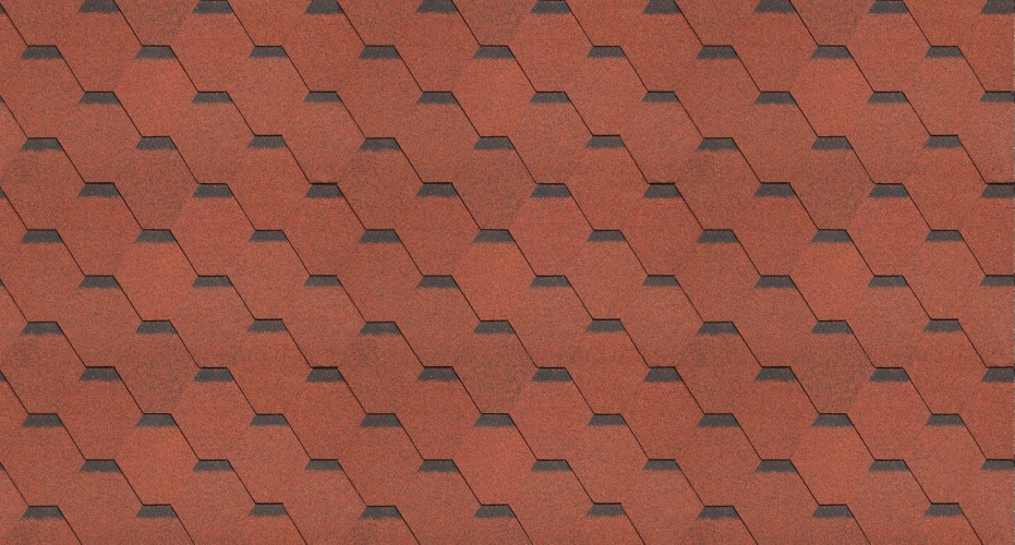 Технониколь Гибкая черепица Кадриль Турмалин