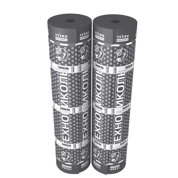 Рулонная кровля Технониколь Биполь ЭКП 1x10 м сланец серый