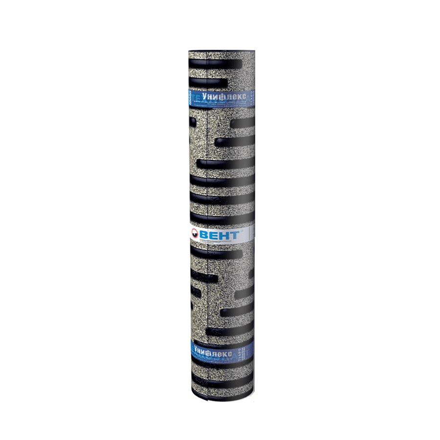 Рулонная кровля Технониколь Унифлекс Вент ЭКВ 1x10 м сланец серый