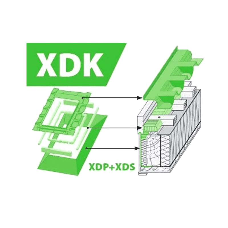 FAKRO Комплект изоляционных окладов XDK  55*  98