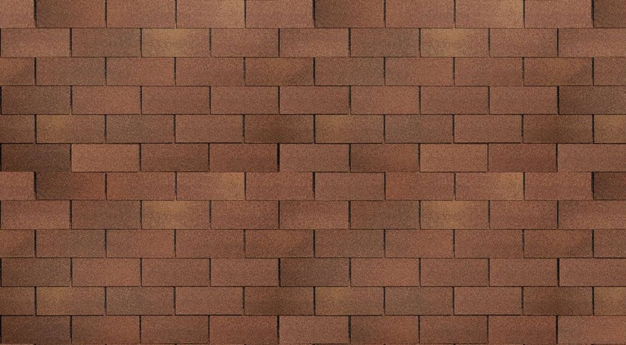 Технониколь Гибкая черепица Фламенко Коричневый