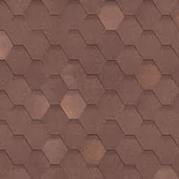 Технониколь Гибкая черепица Кадриль Оникс