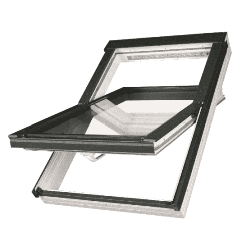 FAKRO Манc. окно PTP-V /GO U3 из ПВХ 55* 78 "Зол. дуб"