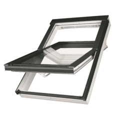 FAKRO Манc. окно PTP-V /GO U3  из ПВХ  55* 98 "Зол. дуб"