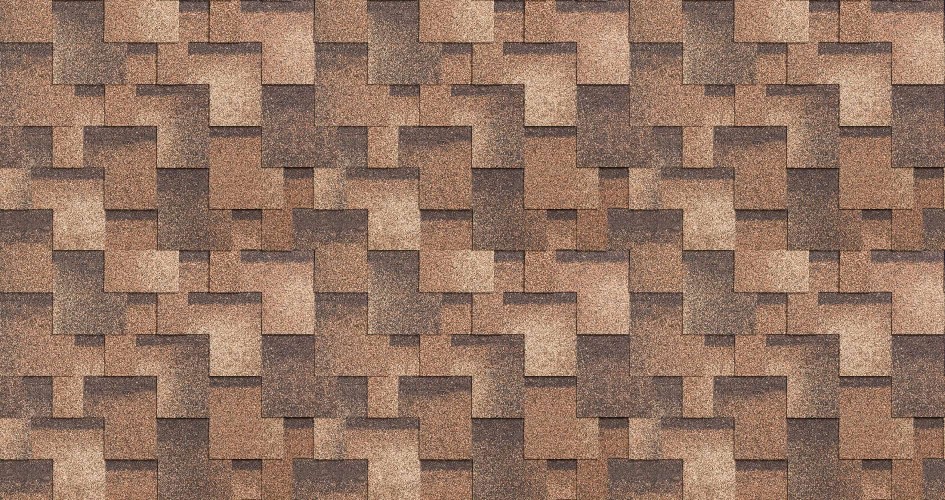 Технониколь Гибкая черепица Румба Арахис